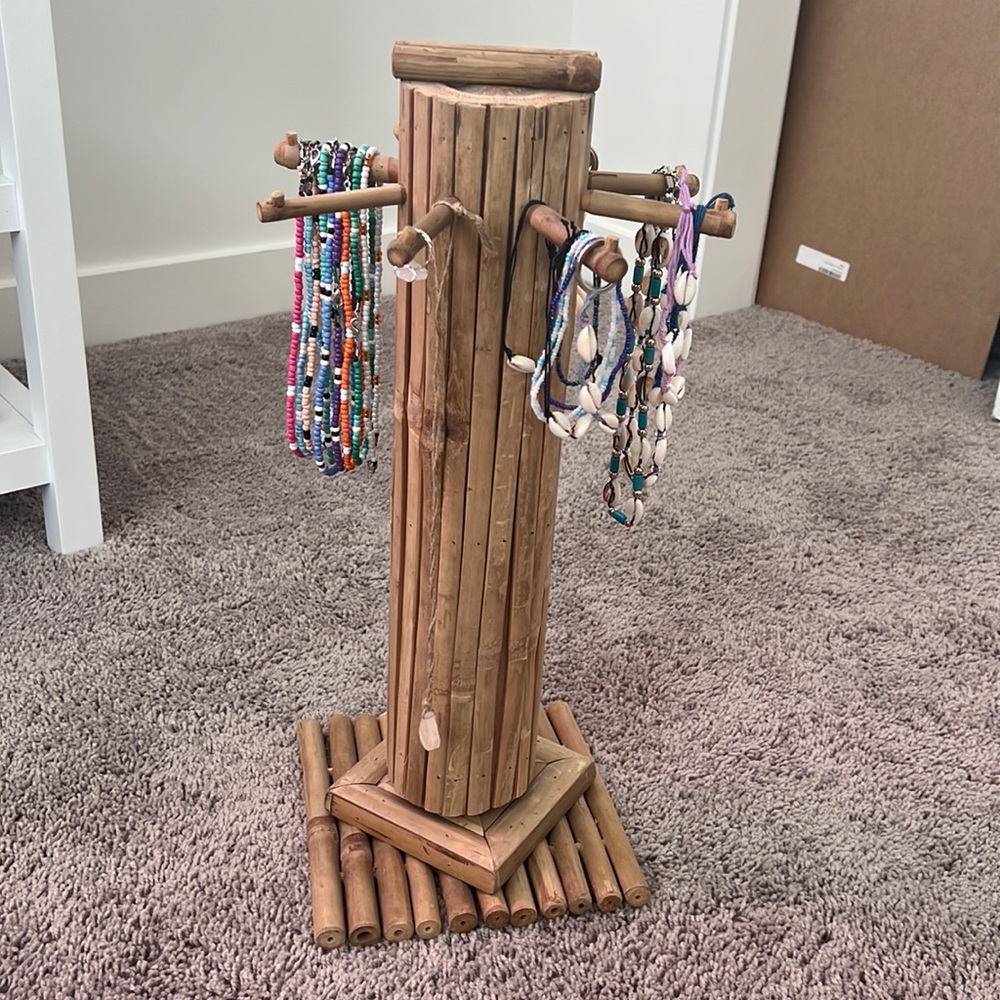 Bamboo Jewelry display